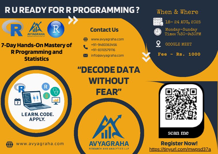 R-Stat 7-Day Programme
